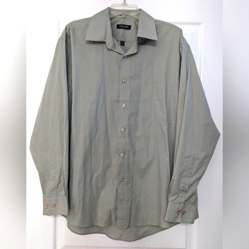 GUC Mens Long Sleeve Dress Shirt